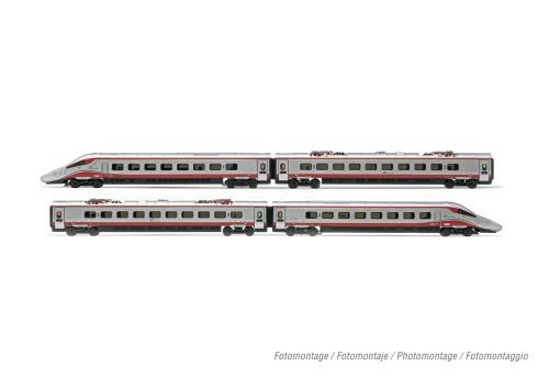 Arnold HN2577S FS Trenitalia 4-er Set ETR 610 Frecciargento Lackierung ECE Mailando – FrankfurT Ep.VI  DCS
